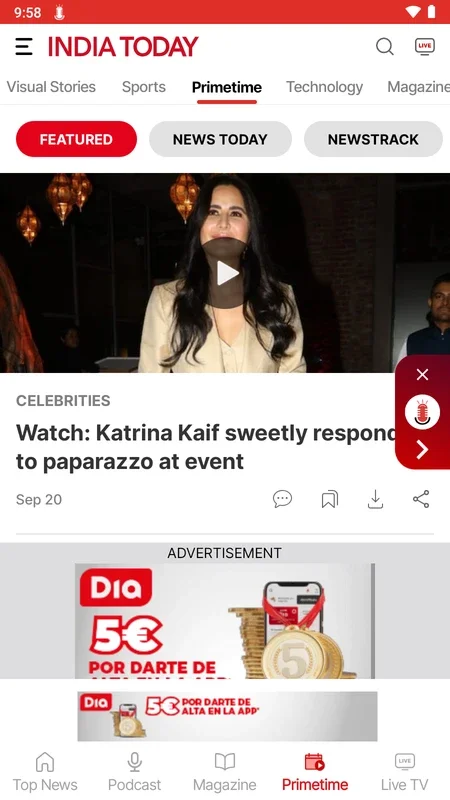 IndiaToday for Android - Stay Informed with Comprehensive News