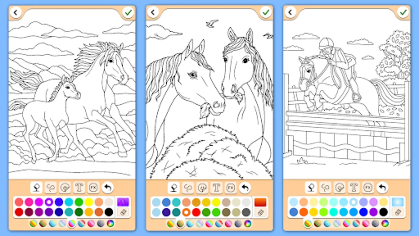 Horse Coloring Game for Android - Unleash Your Creativity