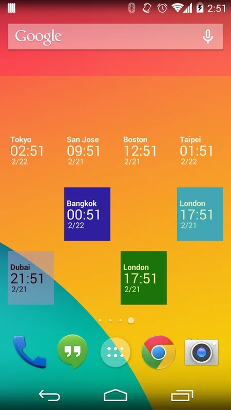 Simple World Clock Widget for Android - Customize Global Time