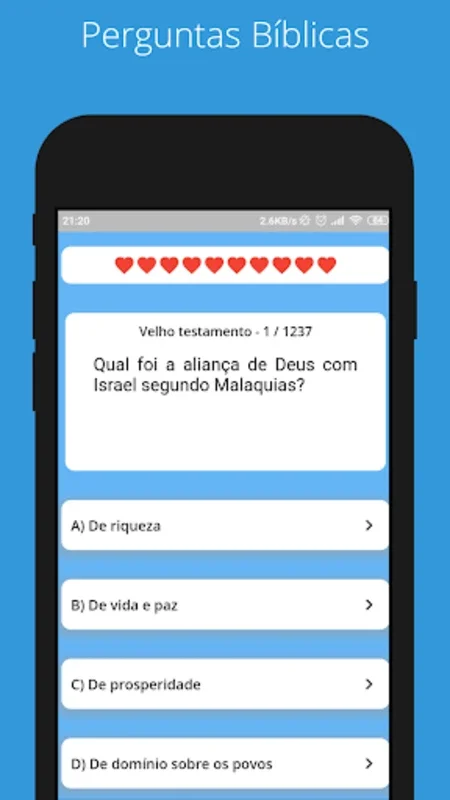 Perguntas da Bíblia for Android - Enhance Your Biblical Knowledge