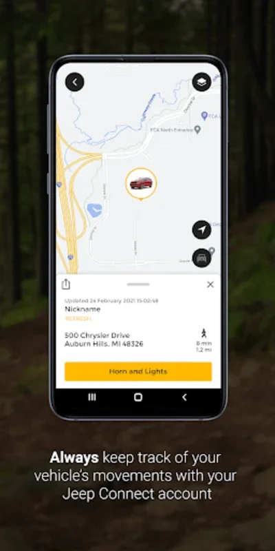 Jeep® for Android: Enhanced Vehicle Interaction and Convenience