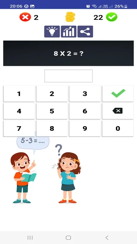 Math learns for Android: Boost Your Child's Math Skills