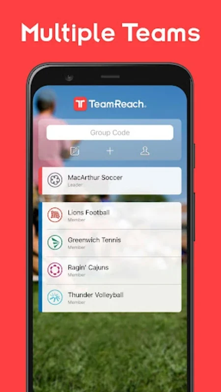 TeamReach - Your Team App for Android: Streamline Team Management