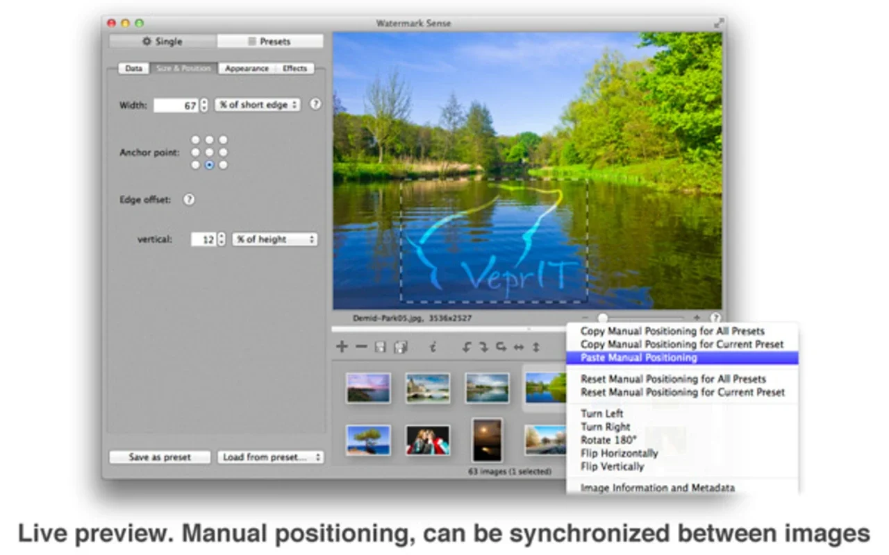 Watermark Sense for Mac - Powerful Watermark Removal