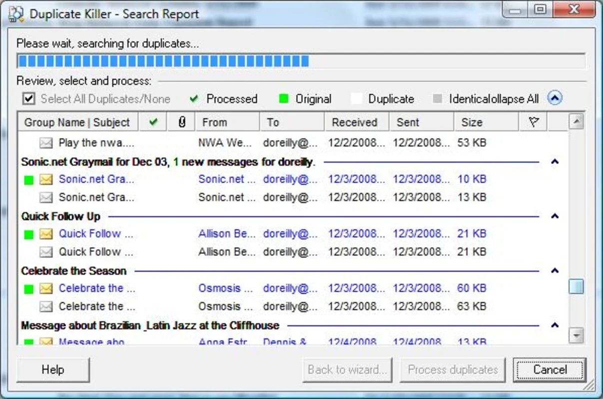 Duplicate Killer for Windows - Eliminate Duplicate Emails Easily