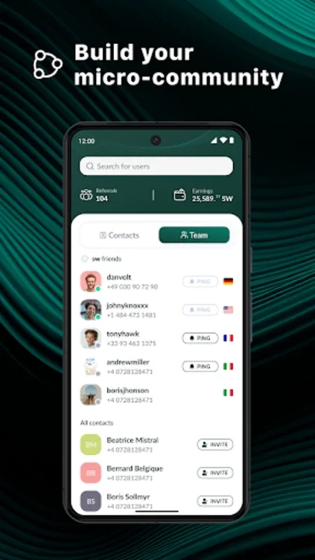 Sunwaves for Android - Connect with a Global Festival Community