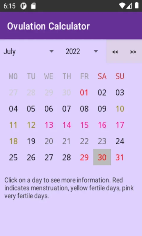 Ovulation Calculator for Android: Track Your Fertility