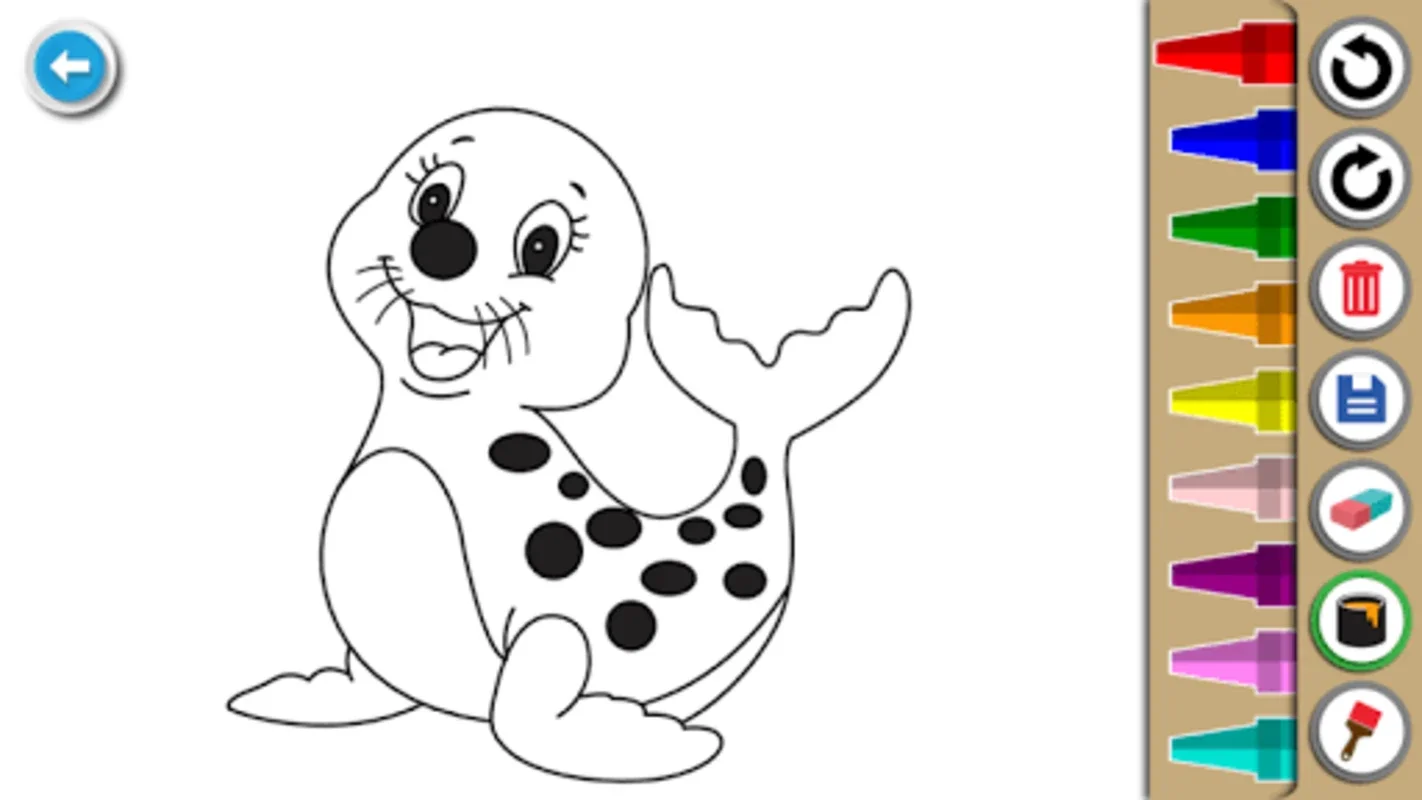 Animal Coloring Book for kids on Android: Fun and Educational for 2 - 6 Year - Olds