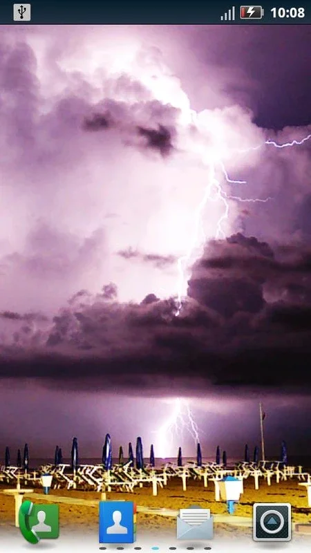 Lightning Storm Live Wallpaper for Android - Immersive Visuals