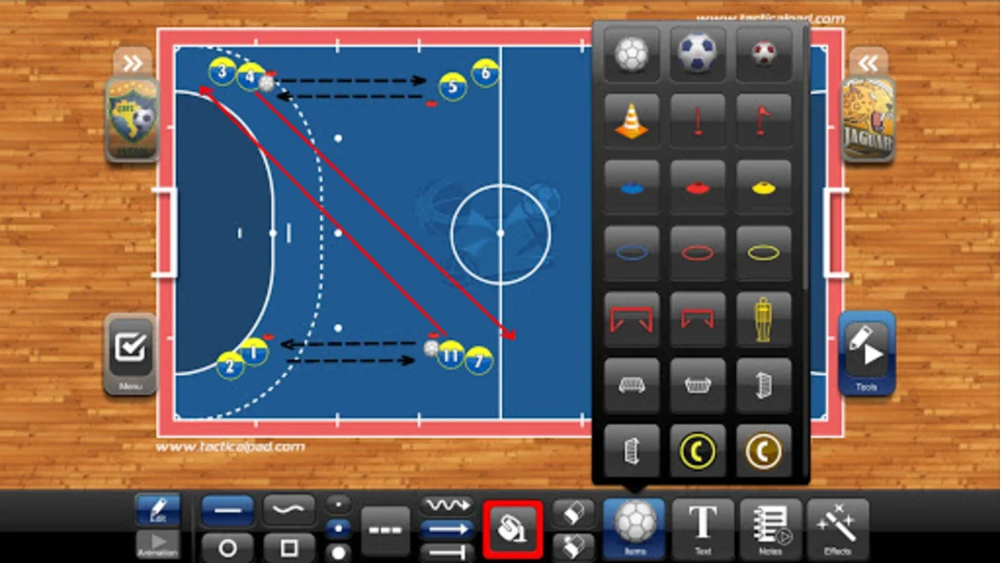 TacticalPad Futsal & Handball for Android: Empowering Football Tactics