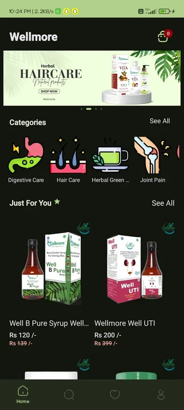 Wellmore for Android: Natural Remedies at Your Fingertips