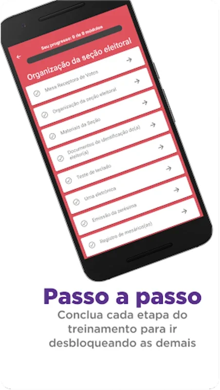 Mesário for Android: Streamlining Poll Worker Training