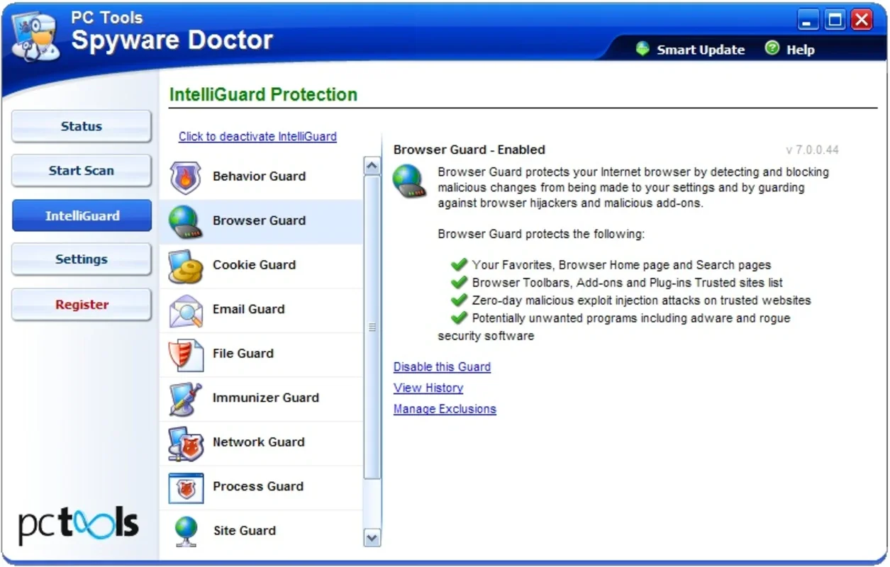 Spyware Doctor: Powerful Windows PC Protection Against Spyware and Malware