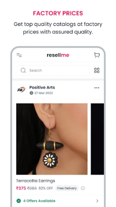 ResellMe for Android: Connect with India's Micro Brands