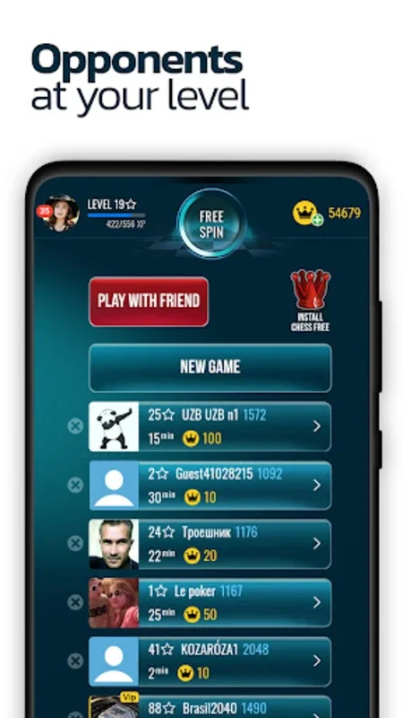 Chessfriends Online Chess for Android - A World of Chess at Your Fingertips