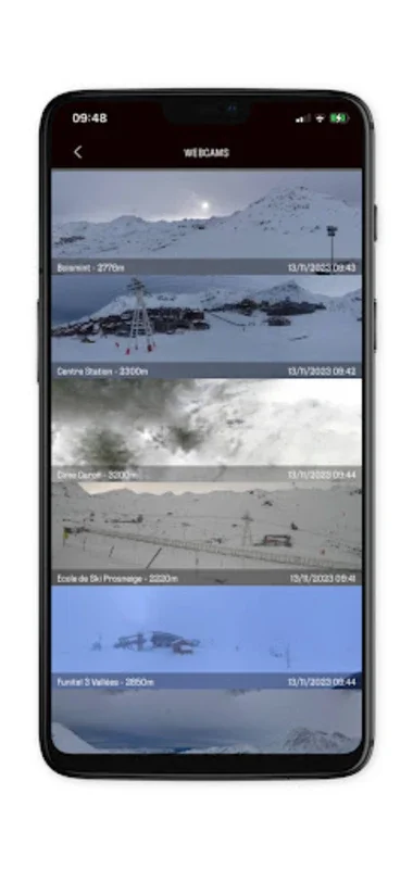 Les3Vallees for Android - Your Skiing Companion in Les 3 Vallées