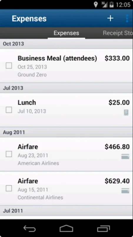 Concur for Android: Manage Business Travel Expenses