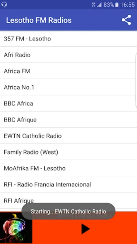 Lesotho FM Radios for Android - Enjoy Diverse Radio Stations