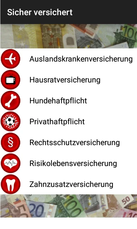 Sicher versichert for Android - Compare Insurance Companies