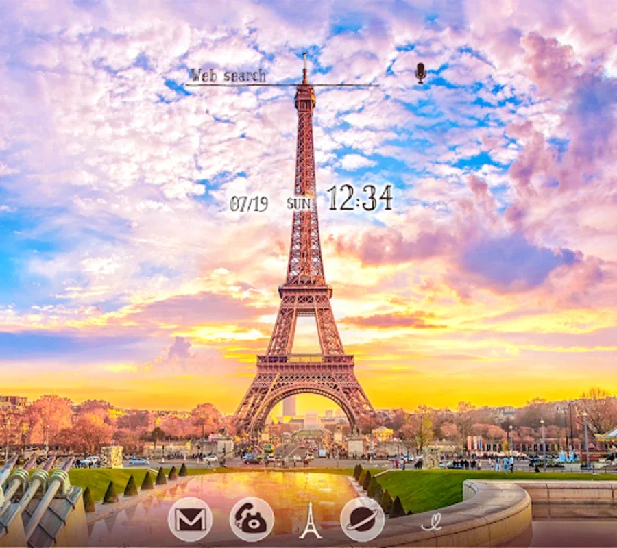 Paris Wallpaper Parisian Twilight Theme for Android - Transform Your Device with Parisian Elegance