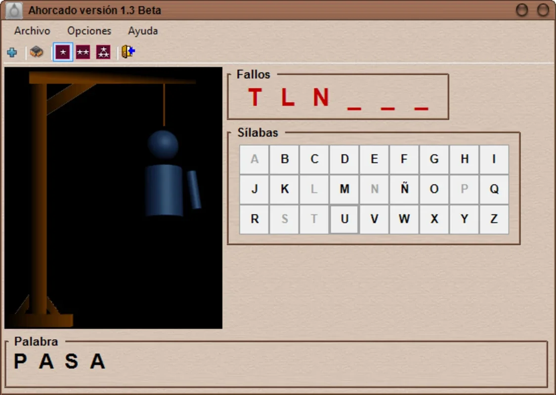 Ahorcado for Windows - Great for All - Ages Word Game