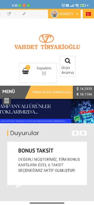 Vahdet Tiryakioğlu B4B for Android: Streamline B2B Efficiency