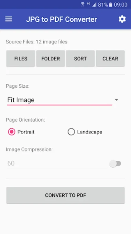 JPG to PDF Converter for Android - Quick Offline Conversion