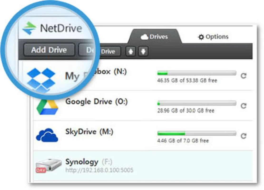 NetDrive for Windows - Transform FTP into a Disk Unit