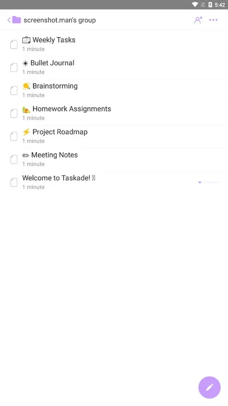 Taskade for Android - Manage Tasks with Ease