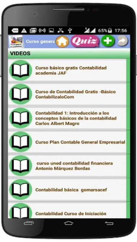 Curso general de contabilidad for Android: Streamline Your Accounting Learning