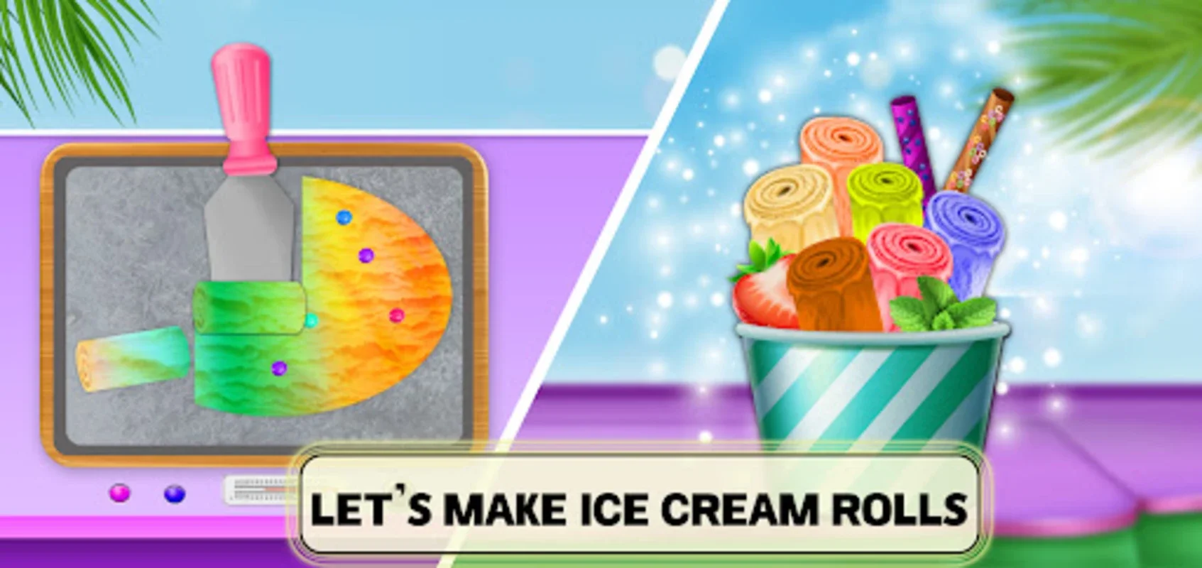 Colorful Ice Cream Roll Maker for Android - Download the APK from AppHuts