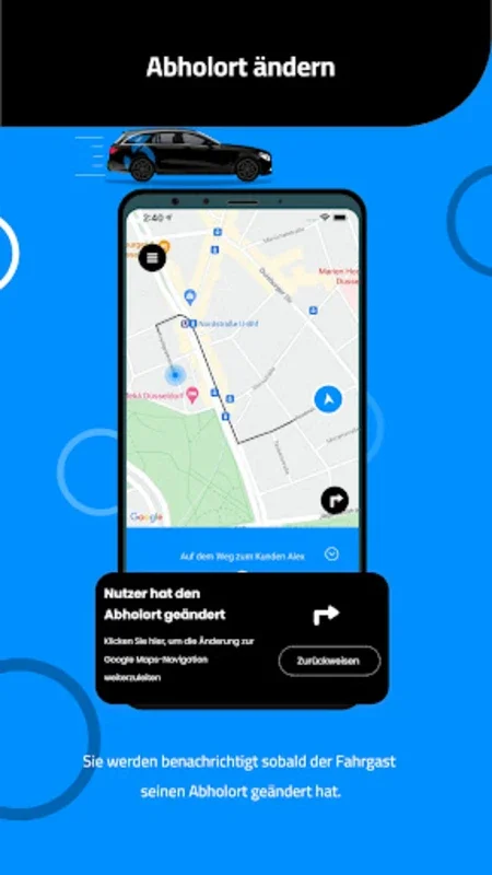 3NOW Driver for Android - Premium Transport in Düsseldorf