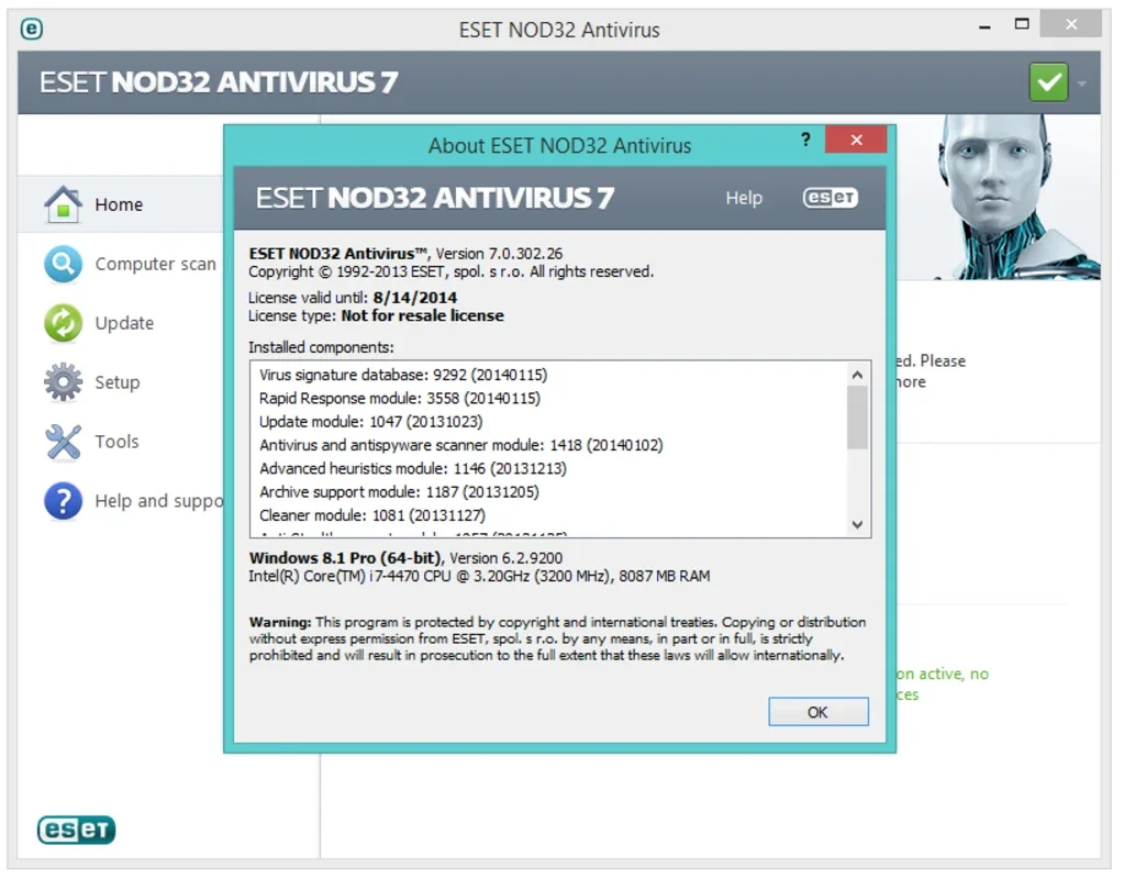 NOD32 Antivirus for Windows: Fast, Accurate Virus Protection