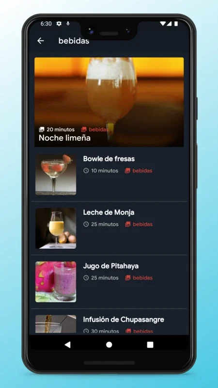 Peruvian Recipes - Food App for Android