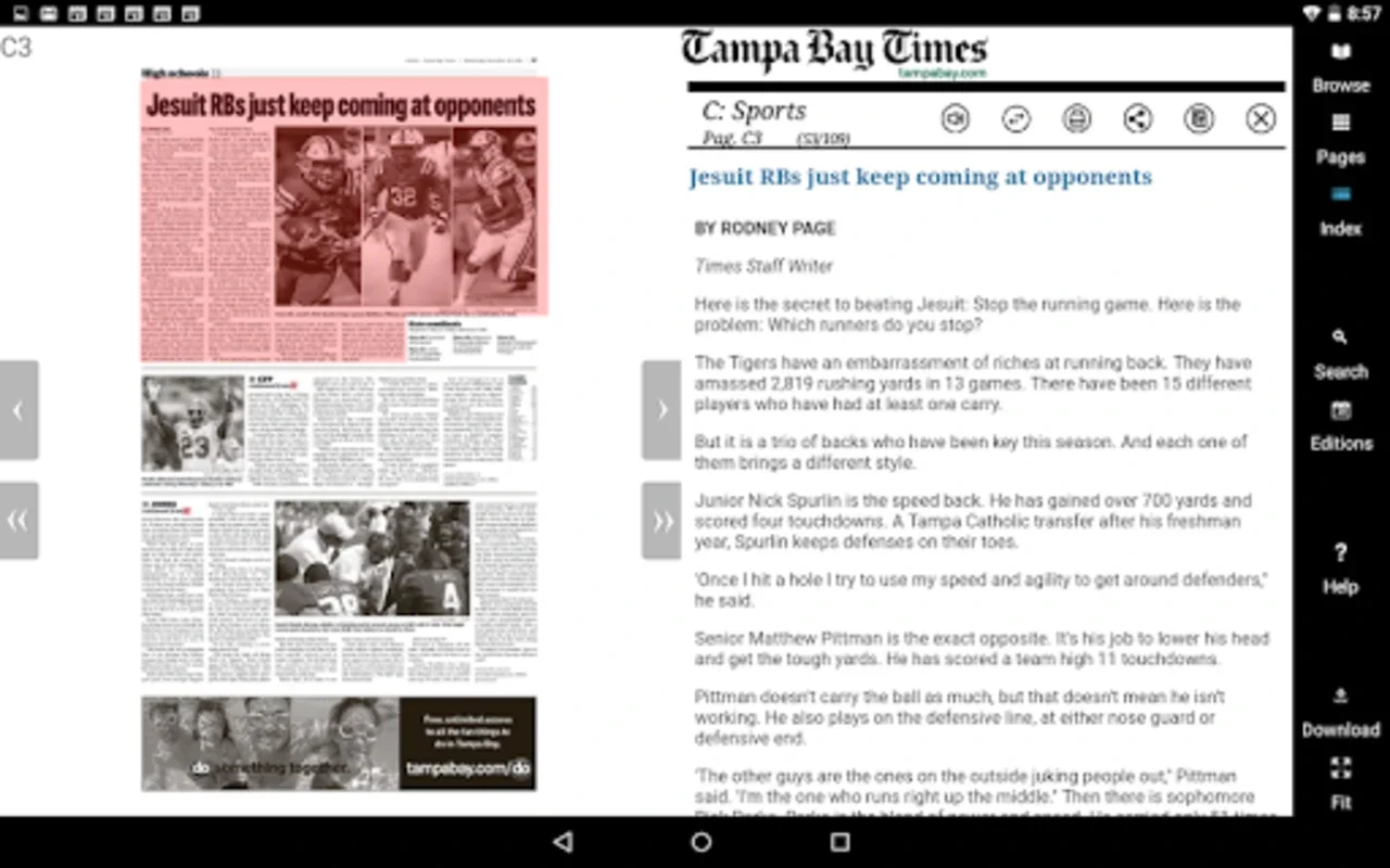 Tampa Bay Times for Android - Award-Winning News Coverage