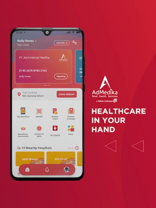 MyAdMedika for Android - Manage Health Insurance Easily