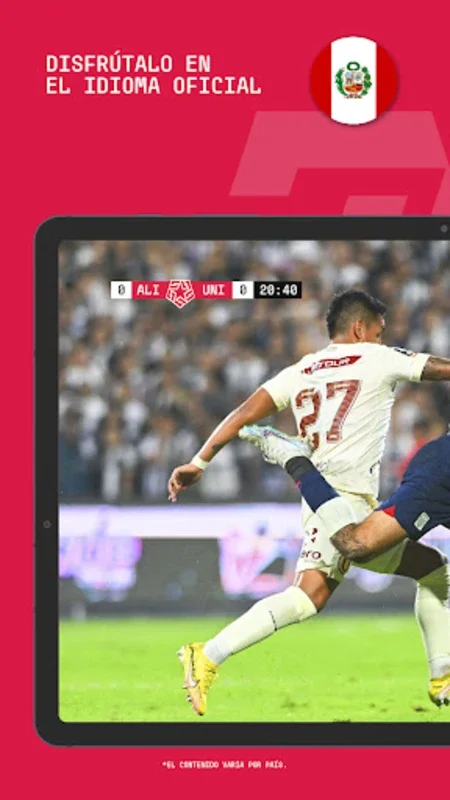 Liga1 Play for Android: Enjoy Peruvian Football Anytime