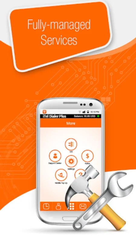 iTelDialerPlus for Android - Save Data and Costs