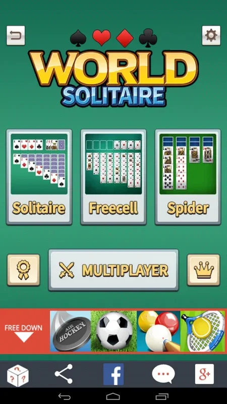 World Solitaire for Android: Classic Solitaire Games