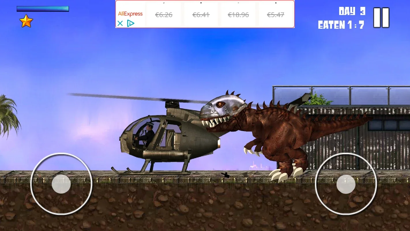 Miami Rex for Android - Thrilling Dinosaur Game