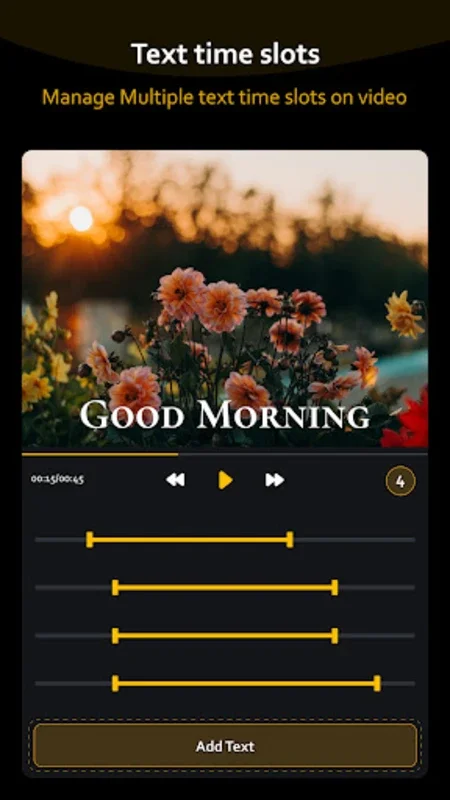 Text On Video for Android - Stylish Text Overlays