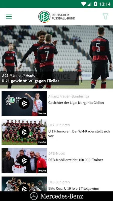 DFB for Android - Stay Connected with German Football