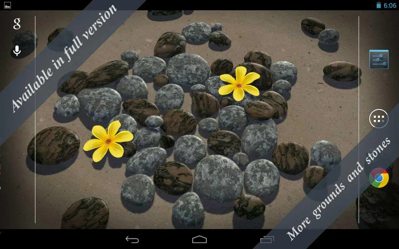 3D Zen Stones Free for Android - Customize Your Serene Garden