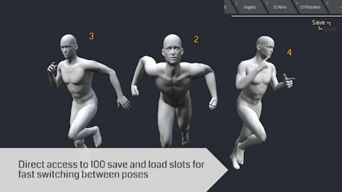 El Pose 3D for Android - Ideal for Artists' Pose References