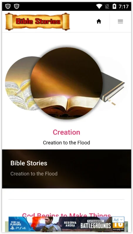 Bible Stories for Android: Dynamic Biblical Content