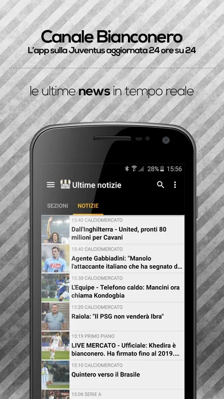 Canale Bianconero for Android - Stay Connected with Juventus