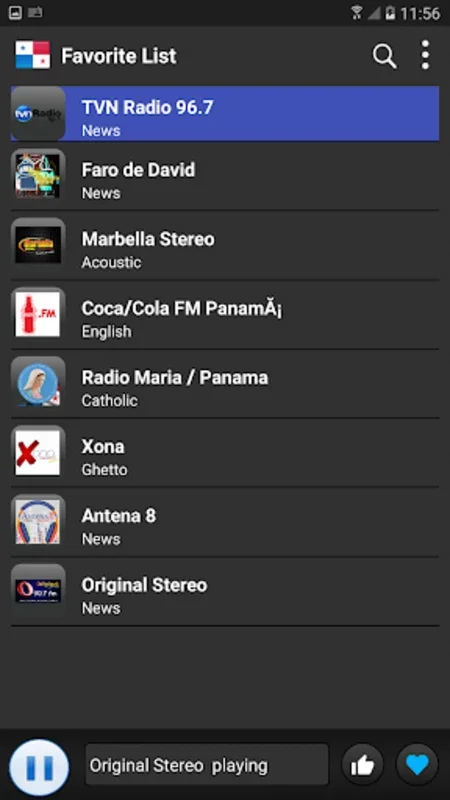 Radio Panama - AM FM Online for Android: Diverse Radio Stations