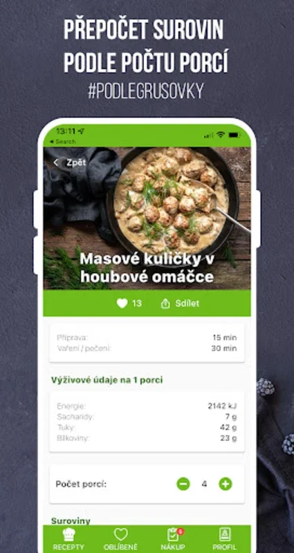 PaleoSnadno for Android - Healthy Recipes for All