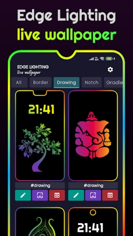 Edge Lighting - Border Colors for Android: Customize Your Phone