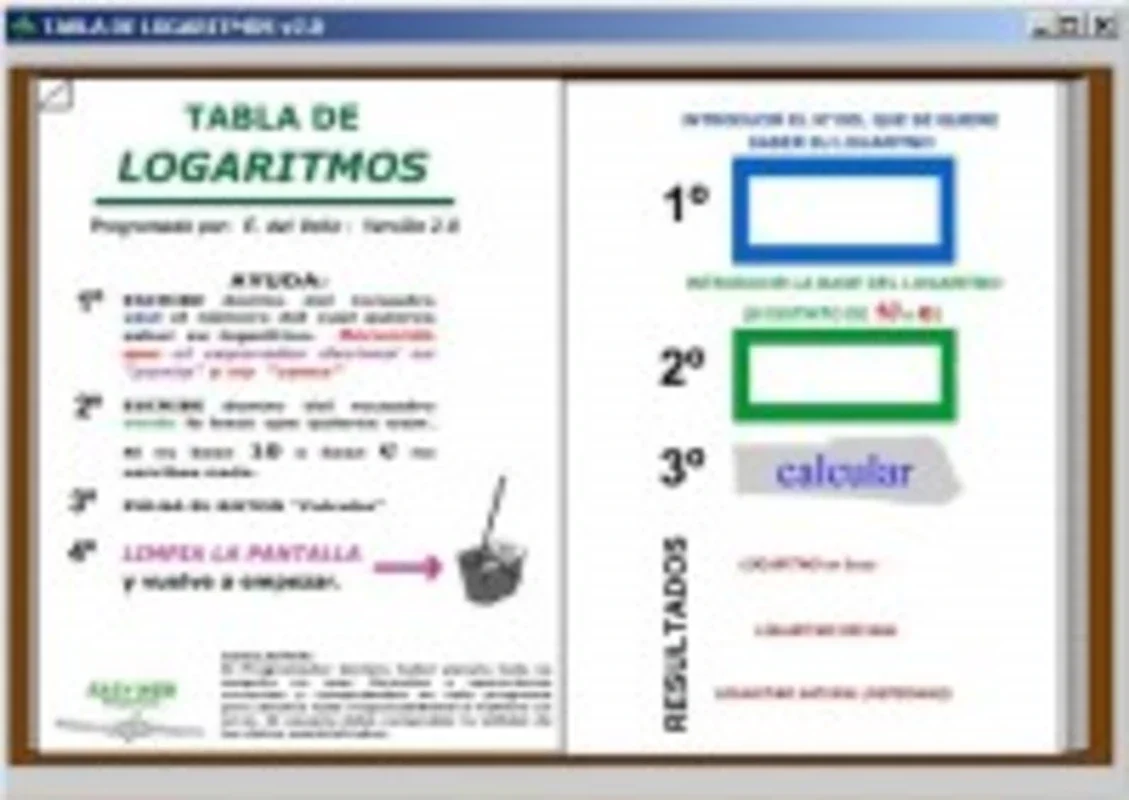 Tabla de logaritmos for Windows - Simplify Logarithmic Calculations